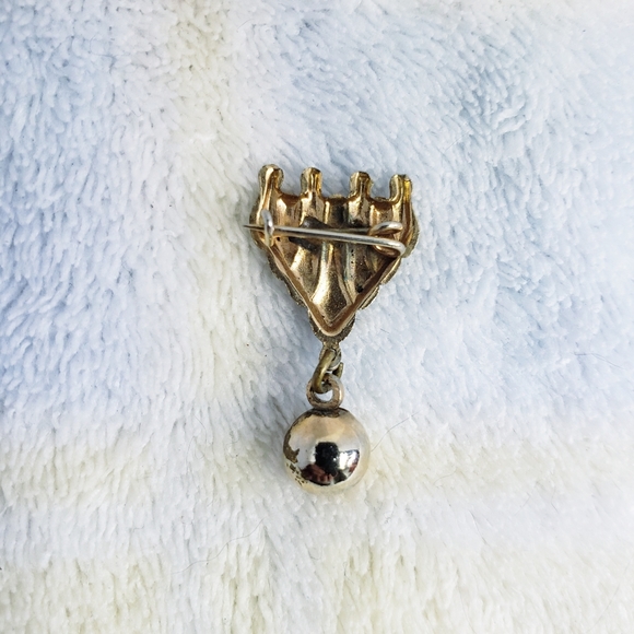 20's Art Deco Bowling Pins Pin - Picture 3 of 4